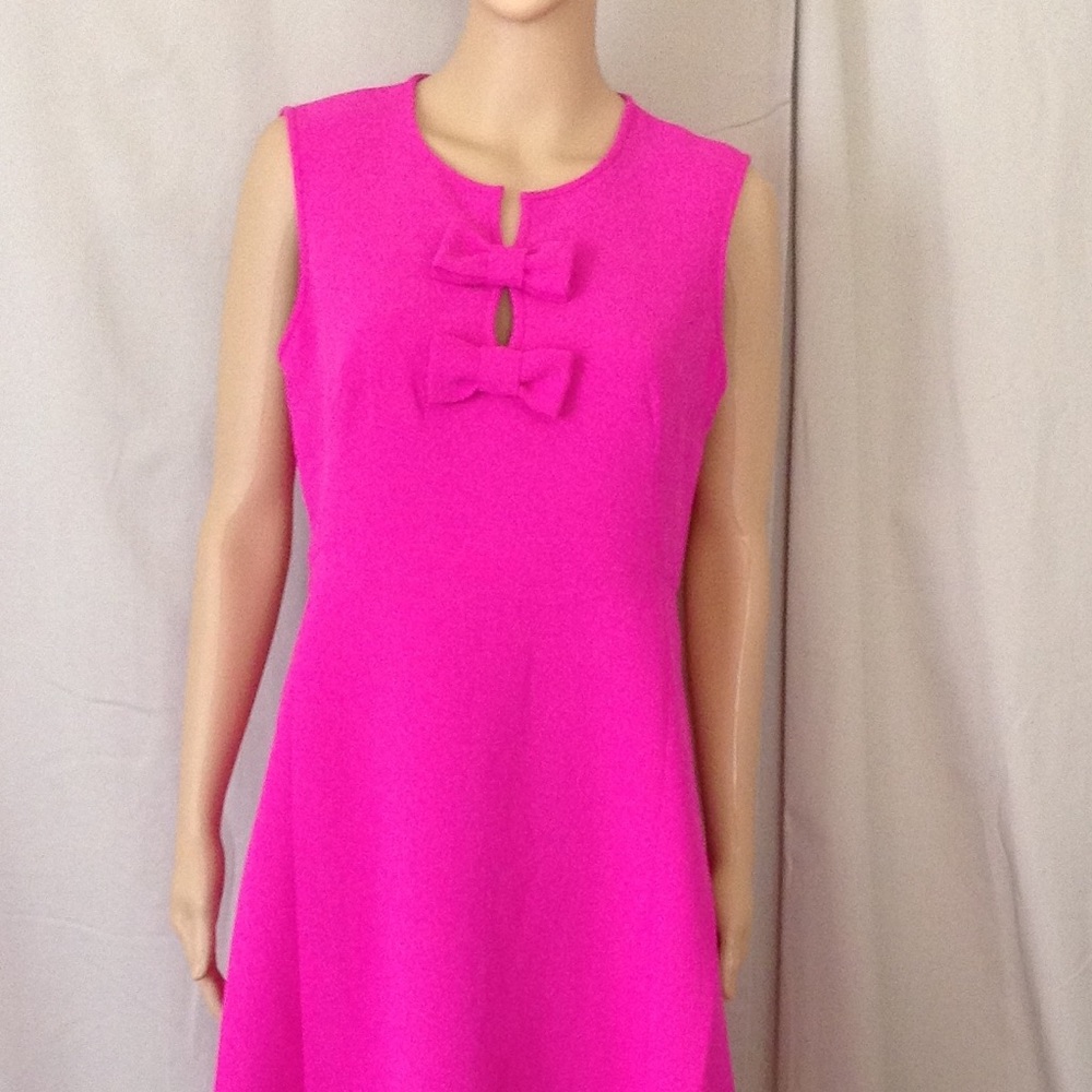 Kate Spade Pink Dress with Bows NWT - Picture 5 of 6